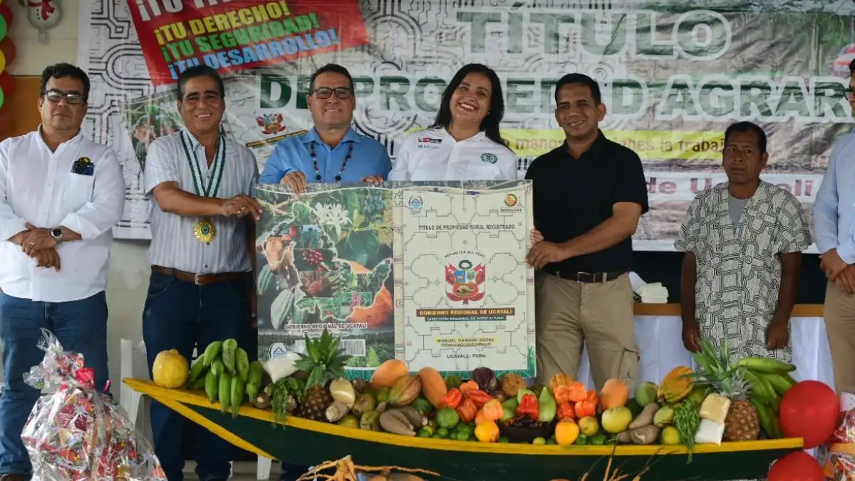 Transfieren más de S500 000 para georreferenciación de comunidades nativas