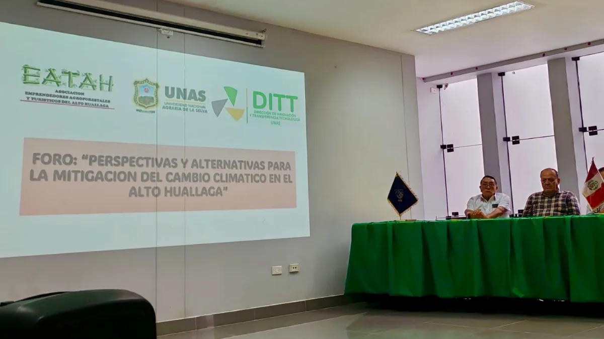 Foro en Leoncio Prado promueve soluciones sostenibles ante cambio climático