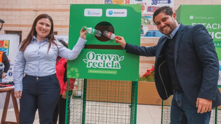 La Oroya recicla más de 4 toneladas de residuos sólidos