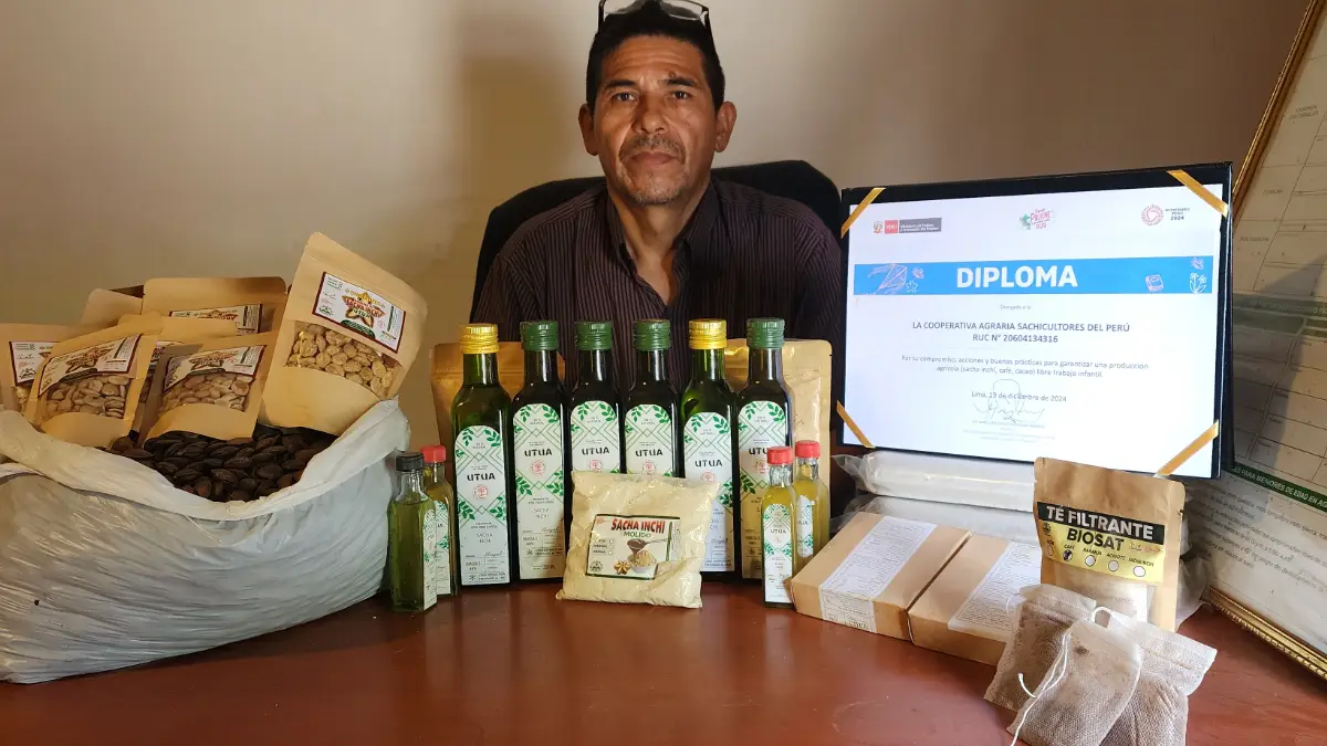 Cooperativa de Sachicultores obtiene sello por producción libre de trabajo infantil