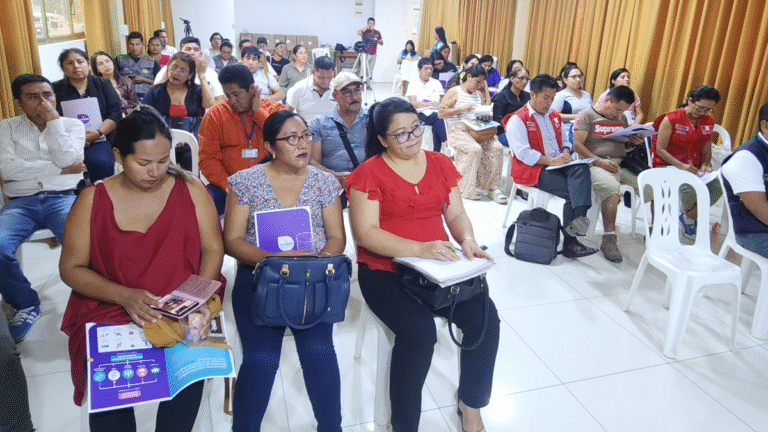 Impulsa comunicación inclusiva con enfoque de género a periodistas de Satipo