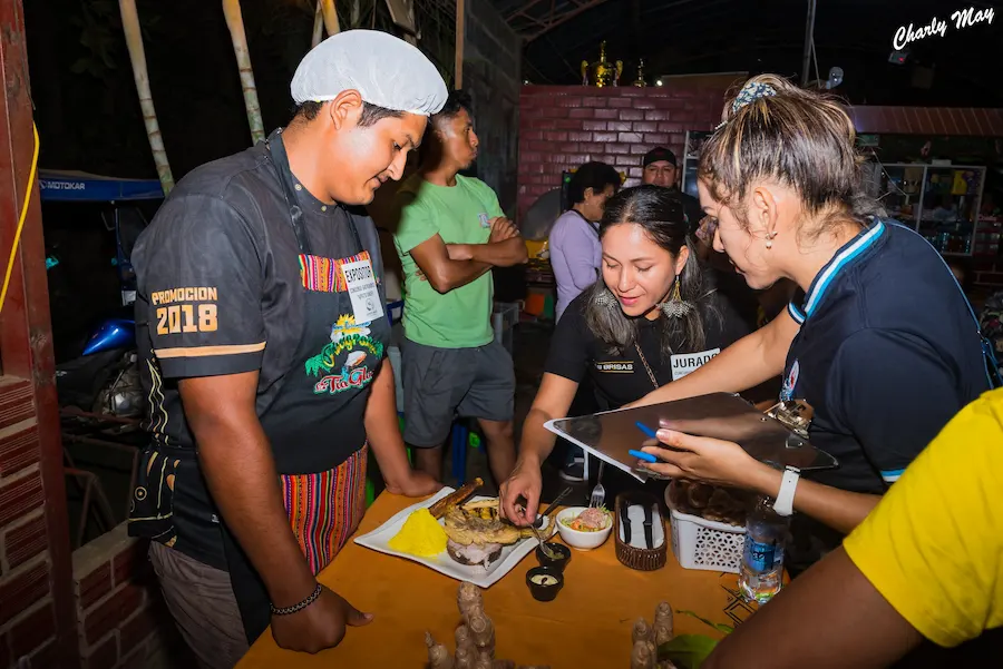 Kion es protagonista de concurso gastronómico en Satipo