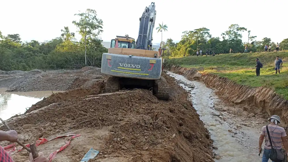 Pobladores de Anda rechazan operaciones mineras en su territorio