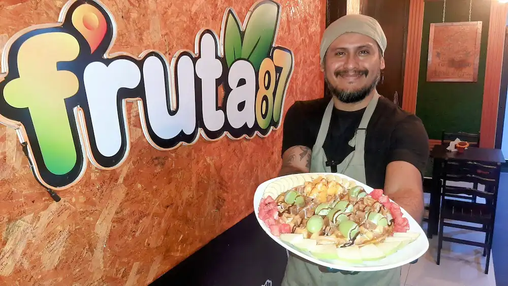 F'ruta 87 presenta los waffles con frutas