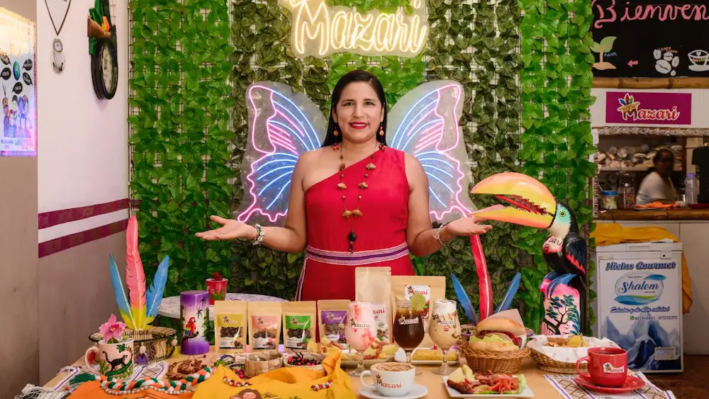 Mazari Coffee Cafetería promueve identidad asháninka