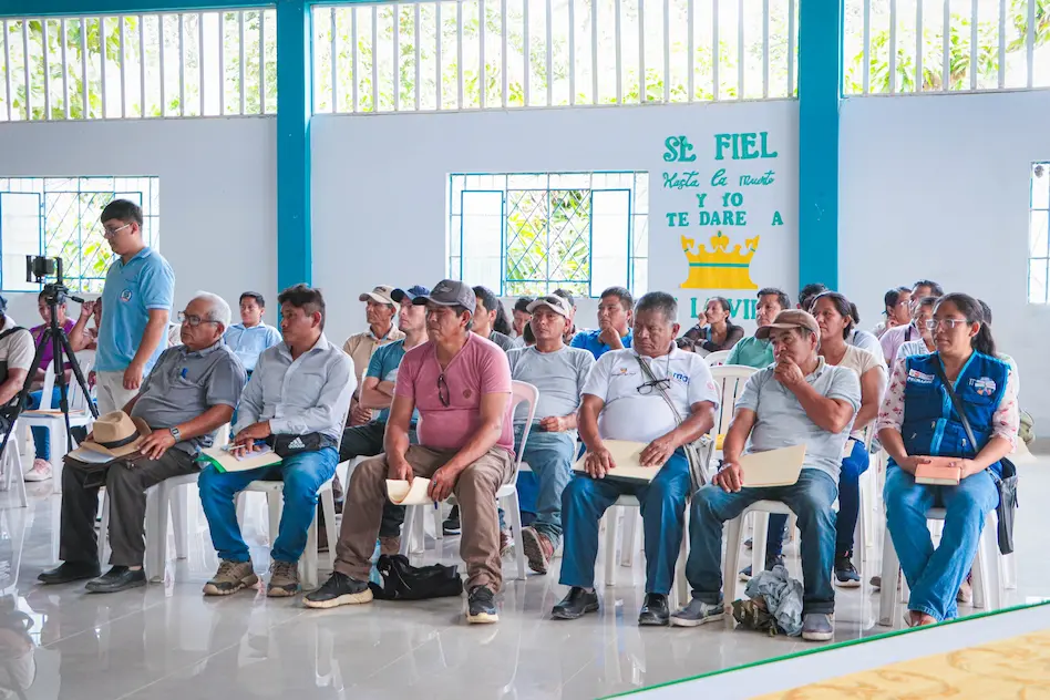 Capacitan a jefes de comunidades nativas en gestión territorial