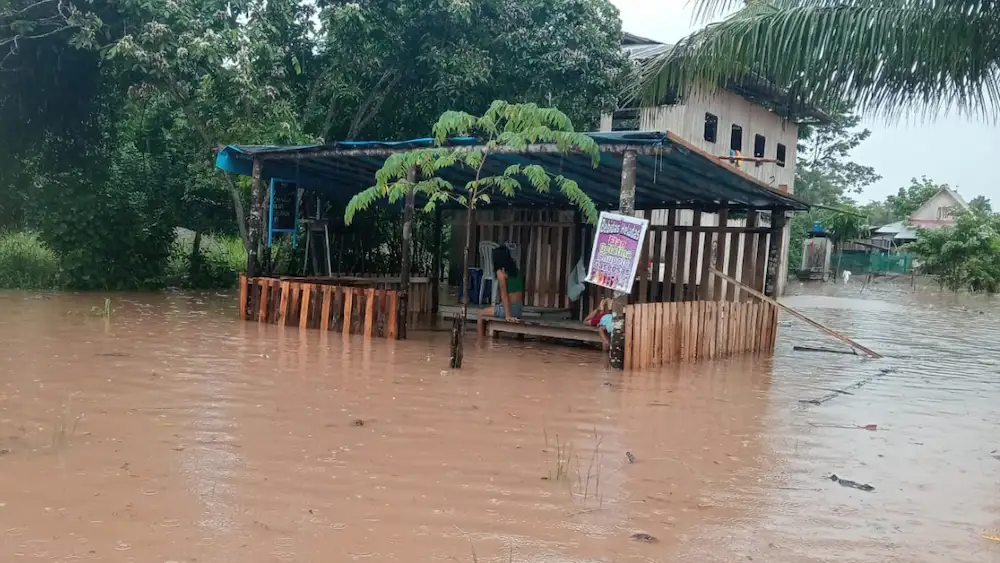 Intensas lluvias dejan viviendas y tierras agrícolas afectadas en cuatro distritos