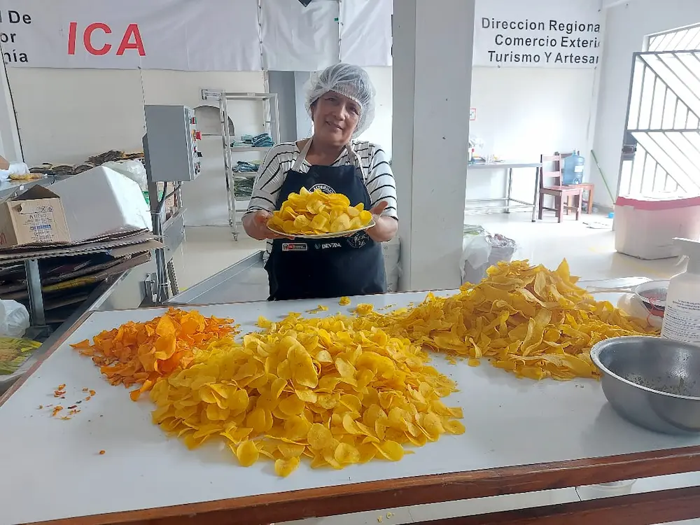 Chifles sabor a cecina- Innovación liderada por mujeres emprendedoras